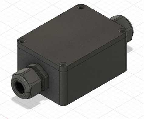 3d printed junction box|electrical box stl file.